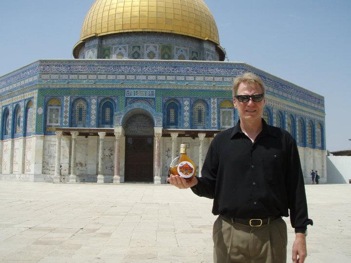 syrup at dome of the rock