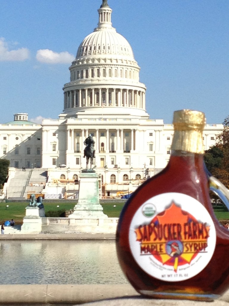 syrup at US capitol