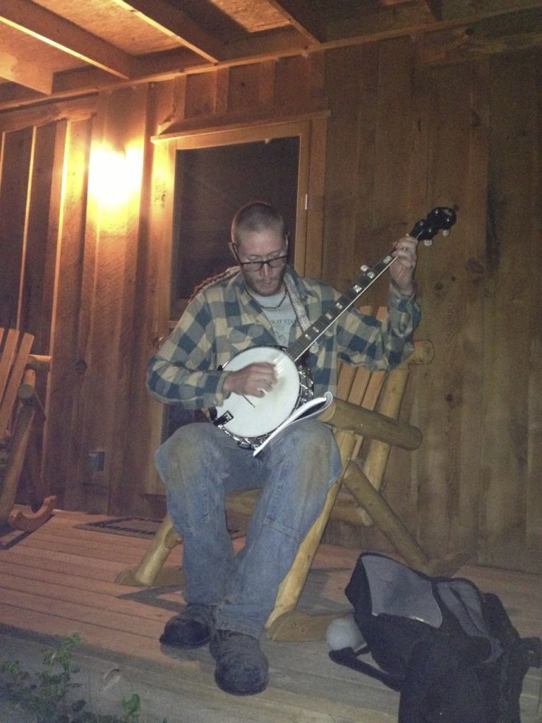david with banjo