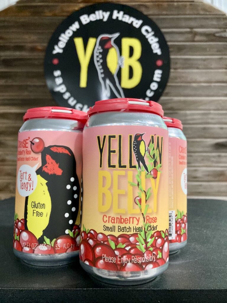 cranberry cider cans