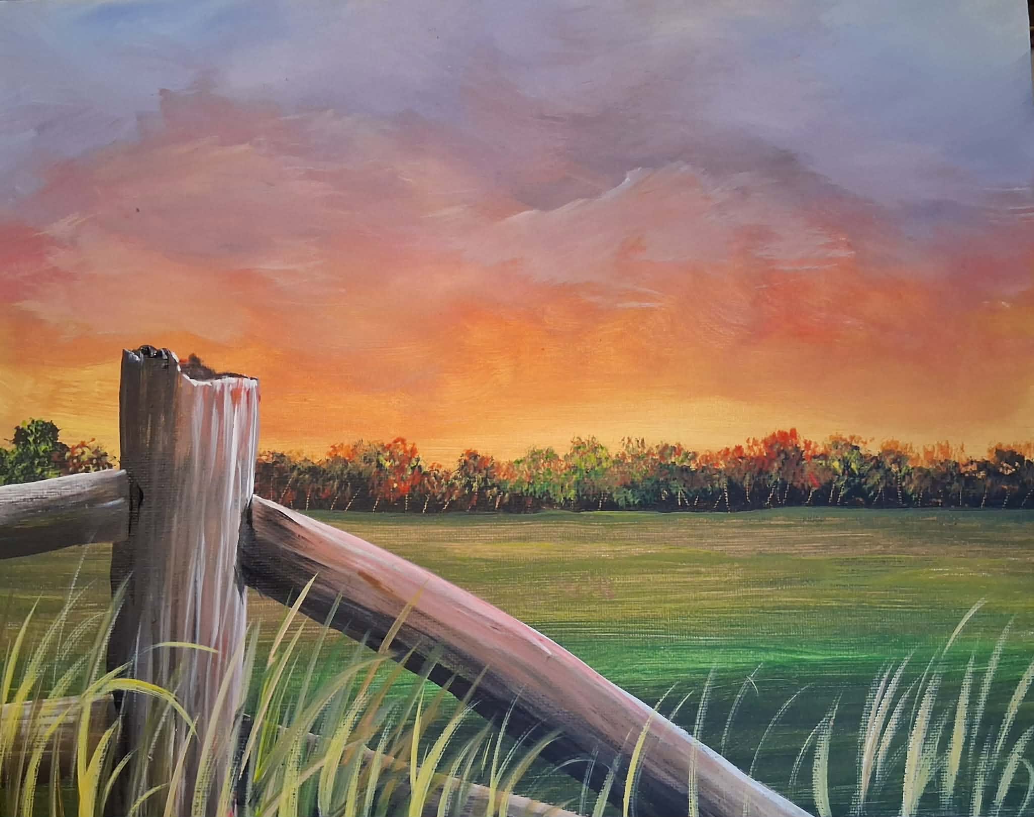 9/20/26 1pm Autumn Farm Paint & Sip $40
