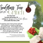 11/29 1pm Sea Glass Grinch Tree Class $49